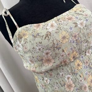 👒 Altar’d State Floral Tiered Sundress | Size Large 👗